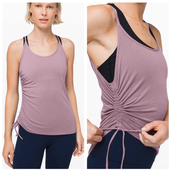 lululemon athletica Tops - Lululemon Always Two Sides Tank 6 NWT 
Mulberry